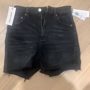 Denim forum black shorts